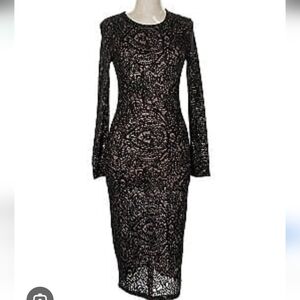Chelsea and Violet Whimsigoth Burnout bodycon dress
